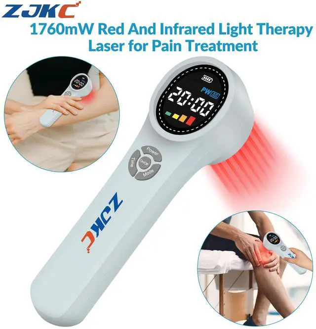 Main image of ZJKC Rechargebale 1760Mw Low Level Laser Class Iv Laser Therapy Feet Inflammation Treatment