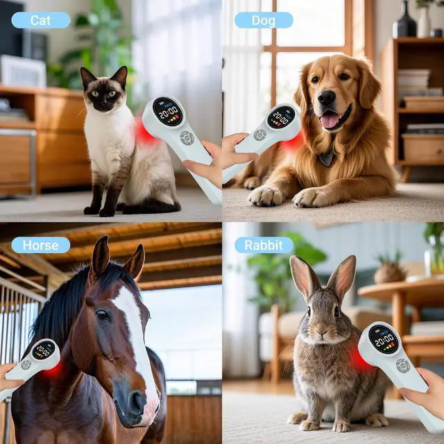 Alt view image 4 of 7 - ZJKC Rechargebale 1760Mw Low Level Laser Class Iv Laser Therapy Feet Inflammation Treatment