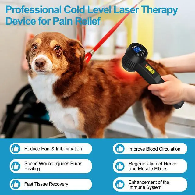 Alt view image 3 of 7 - ZJKC 3W Home Infrared Light Therapy High Laser Therapy For Pain Relief