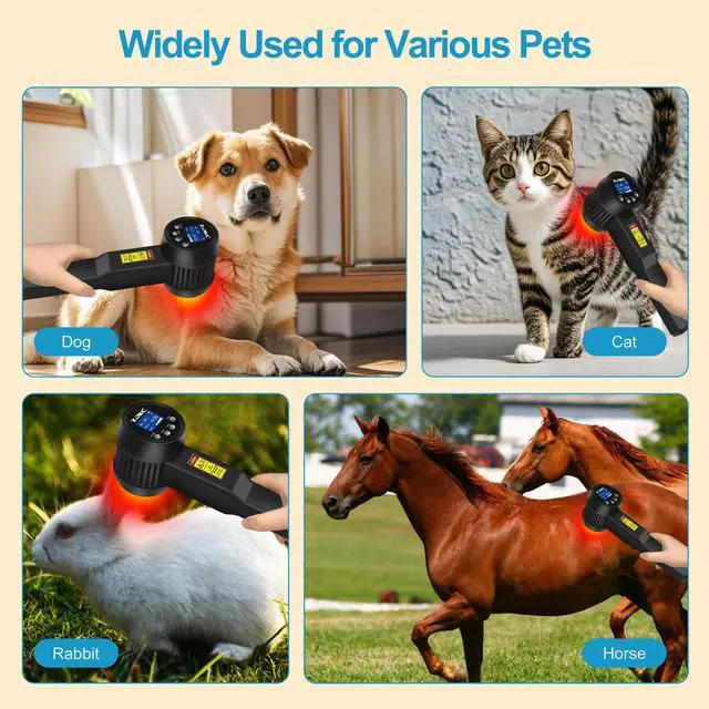 Alt view image 6 of 7 - ZJKC 3W Home Infrared Light Therapy High Laser Therapy For Pain Relief