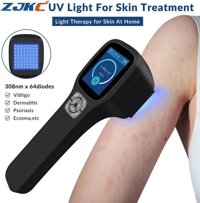 Main image of ZJKC UVB Light 64pcs 308nm Wavelength UVB Narrowband Blue Light Therapy Device