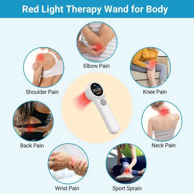 Alt view image 4 of 7 - ZJKC 1760mW Class 3b/4 Laser Therapy Red Infrared Light Treatment Device for Pain