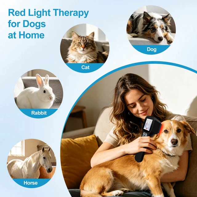 Alt view image 4 of 7 - ZJKC PMW2500 Veterinary Cold Laser Therapy Device for Dogs Horses and Pets, 2500mW Laser Therapy Machine, 4 Wavelengths 650nm 808nm 905nm 980nm, 25 Diodes, Rechargeable