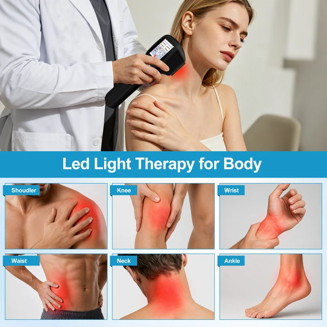 Alt view image 3 of 7 - ZJKC PMW2500 Veterinary Cold Laser Therapy Device for Dogs Horses and Pets, 2500mW Laser Therapy Machine, 4 Wavelengths 650nm 808nm 905nm 980nm, 25 Diodes, Rechargeable