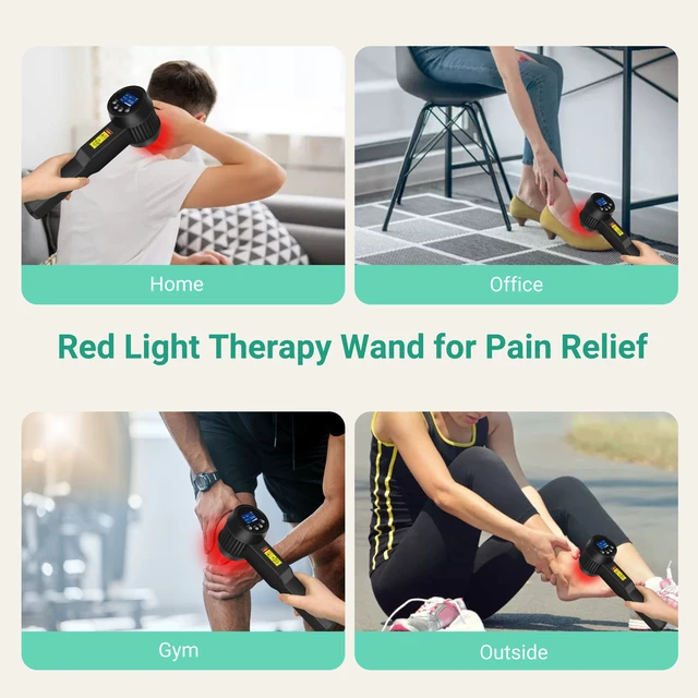 Alt view image 2 of 7 - ZJKC LRP5W-650&808 Cold Laser Therapy Device 5W Dual Wavelength 25 Diodes