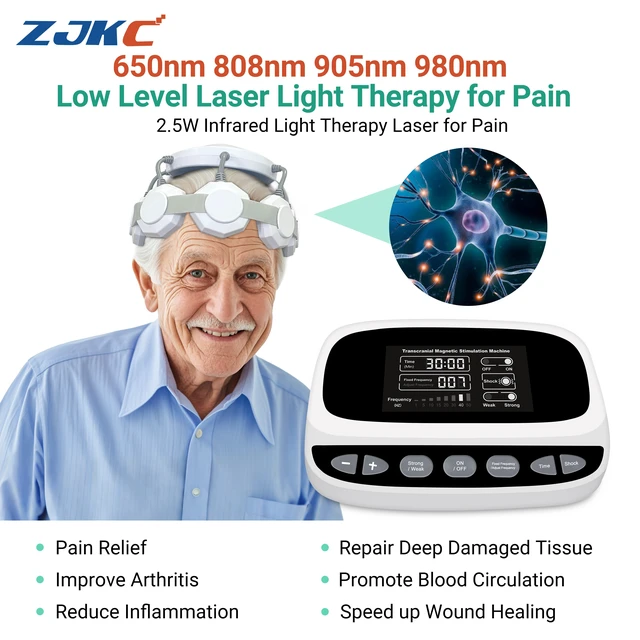 Main image of ZJKC JLC01 TMS Machine Transcranial Magnetic Brain Stimulation Device 19 Modes