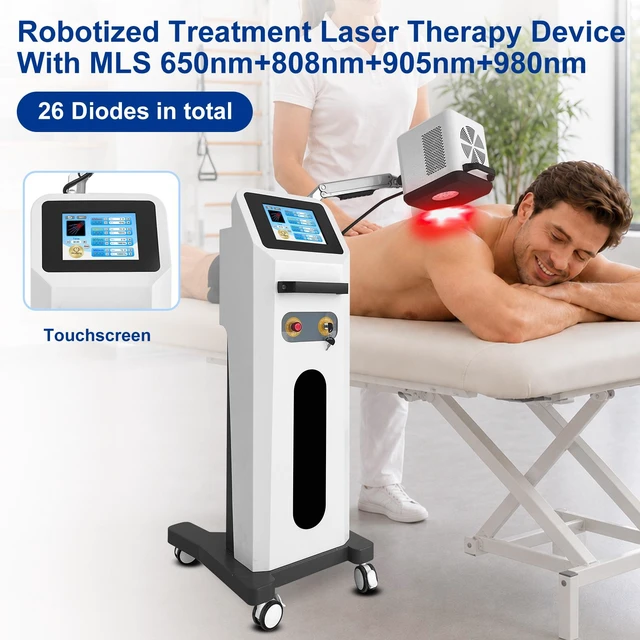 Main image of ZJKC APRD10 Mobile Infrared Therapy System, 10W Multi-Wave 26 Diodes, Continuous Pulse Dual Mode, Custom Treatment Protocol, Post-Surgery & Arthritis Recovery Therapeutic Machine