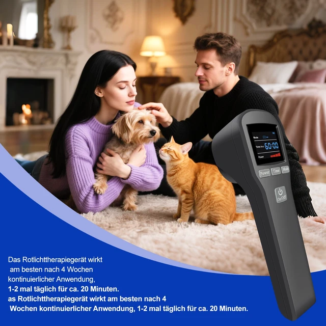 Alt view image 7 of 7 - ZJKC Lymphatic Drainage Light Device for Fibromyalgia and Sciatica, Cordless Therapeutic Wand HHL01, 1-60 Minutes Adjustable Timer, Lightweight 0.55lb