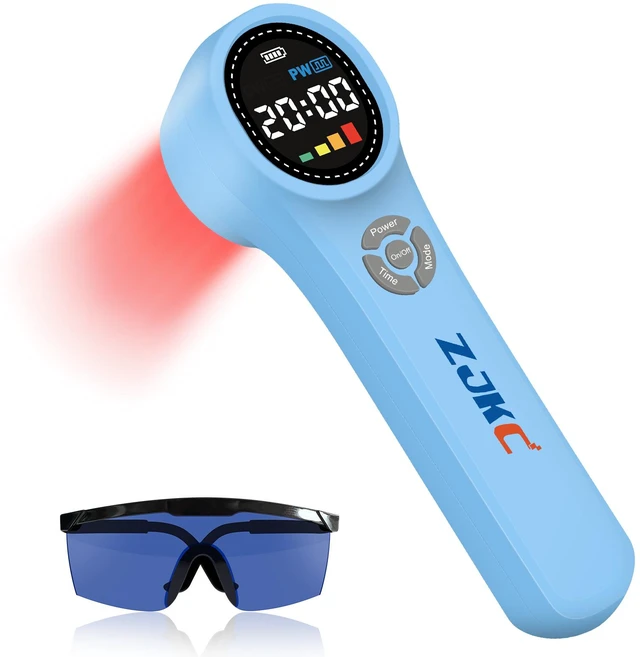 Main image of ZJKC HHL02 Handheld Red Light Therapy Device, 660nm 808nm 980nm Multi-Wavelength Near Infrared Light for Human & Pet Joint Care