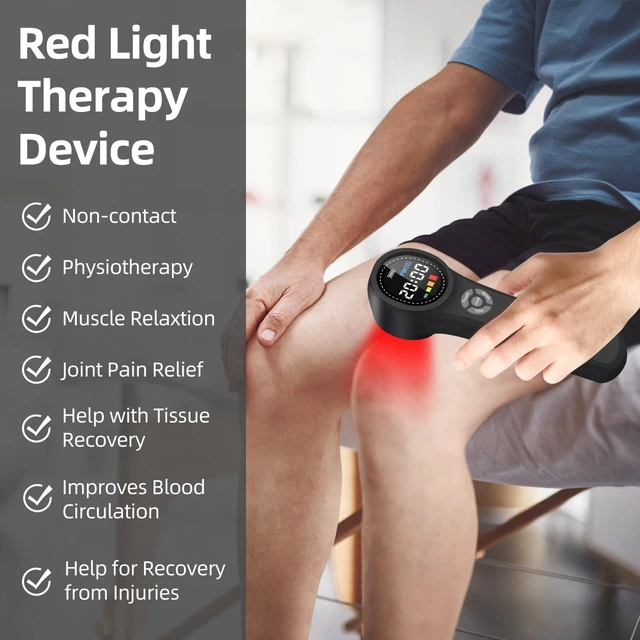 Alt view image 6 of 7 - ZJKC HHL02 Multi-Wavelength Infrared Phototherapy Unit, Continuous & Pulsed Mode Veterinary Light Care for Dogs & Horses