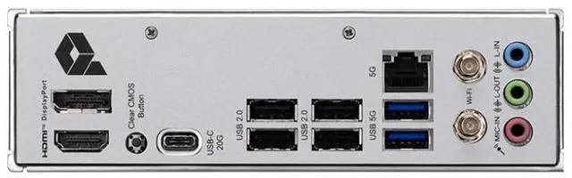 Alt view image 5 of 5 - MSI PRO B860M-B WIFI LGA 1851 Intel B860 SATA 6Gb/s DDR5 PCI-E x16 slot M.2 USB-C Wi-Fi 7  Micro ATX Motherboard