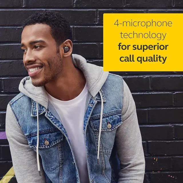 Alt view image 5 of 7 - Jabra Elite 75t Wireless Charging - Titanium Black True Wireless Earbuds Titanium Black