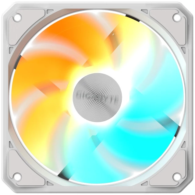 Alt view image 2 of 5 - AORUS EZ CHAIN FAN 120 ICE -Reverse , 120mm Hydro Dynamic Bearing ARGB Computer Case Fan