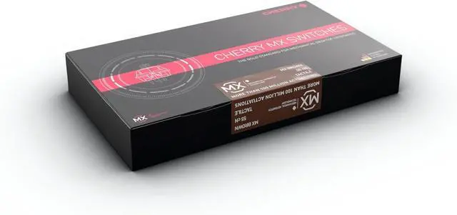 Alt view image 2 of 7 - CHERRY MX RGB Brown Switch Kit, 23 Mechanical Keyboard Switches, for DIY, Hot-Swap or Gaming Keyboards, Tactile Switch Without Click, Precise & Perceptible