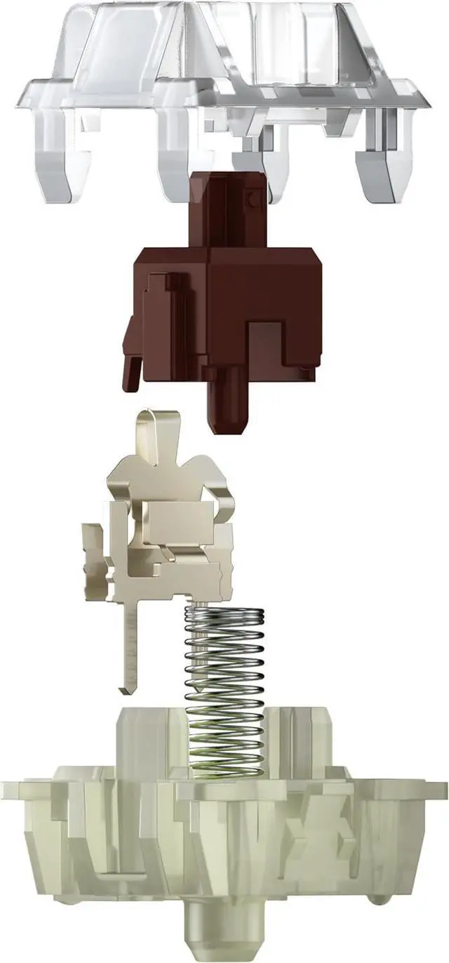 Alt view image 5 of 7 - CHERRY MX RGB Brown Switch Kit, 23 Mechanical Keyboard Switches, for DIY, Hot-Swap or Gaming Keyboards, Tactile Switch Without Click, Precise & Perceptible