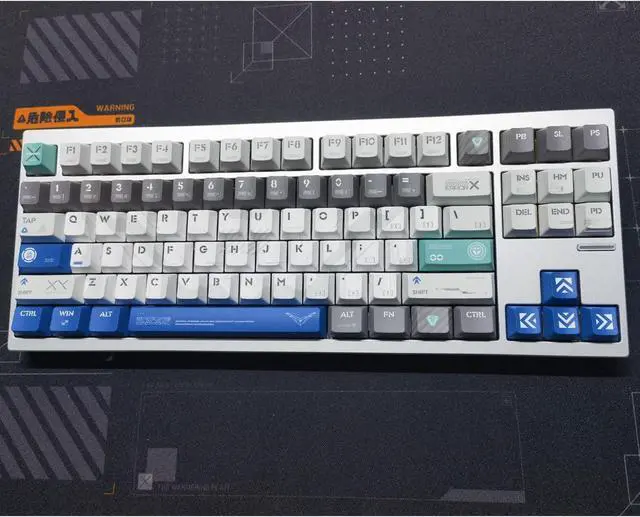 Alt view image 5 of 6 - daixiahu Keycaps - Mecha Theme, Cherry Profile, 145 Keys, PBT Material, Opaque