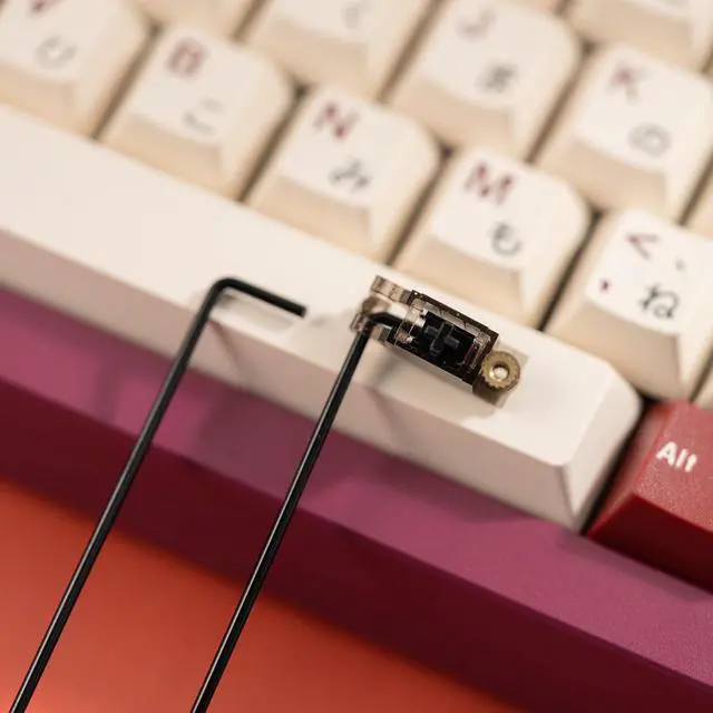 Alt view image 7 of 7 - MELETRIX WS V3.1 Stabs Silicon Version PCB Mount Screw-in Stabilizers 2u 6.25u 7u Stabilizers Mechanical Keyboard Screw Stabs 1.2mm