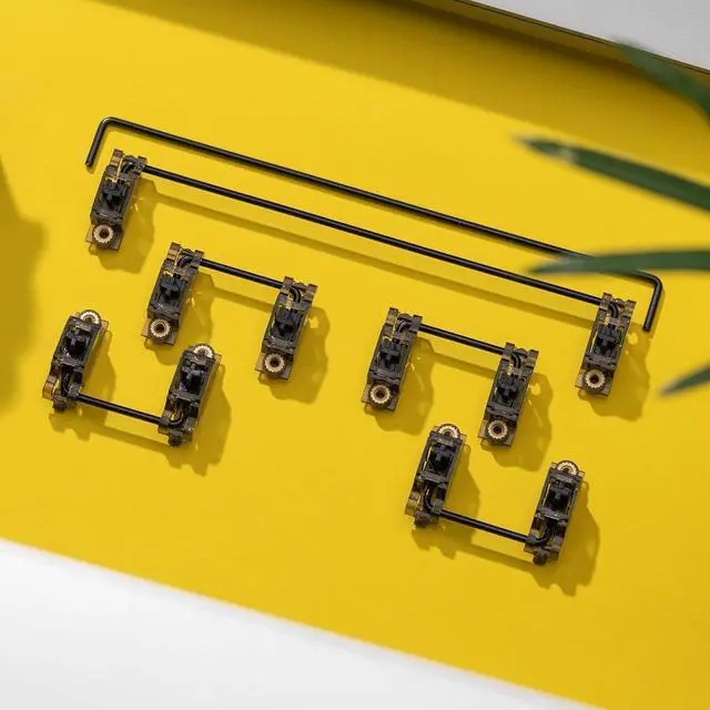 Alt view image 4 of 7 - MELETRIX WS V3.1 Stabs Silicon Version PCB Mount Screw-in Stabilizers 2u 6.25u 7u Stabilizers Mechanical Keyboard Screw Stabs 1.2mm