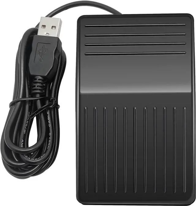 Main image of USB Foot Pedal PC Single Foot Switch Foot Control Keyboard Mouse Programmable Keyboard for Video Game Office Work Page Turner
