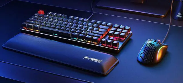 Alt view image 6 of 7 - Glorious Custom Gaming Keyboard - GMMK 85% Percent TKL - USB C Wired Mechanical Keyboard - RGB Hot Swappable Switches & Keycaps - Black Metal Top Plate