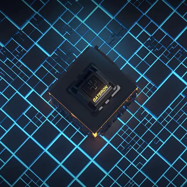 Alt view image 6 of 6 - Gateron Oil King V2 Linear Keyboard Switch,5 Pin 55gf Pre-lubed Switches for MX Mechanical Gaming Keyboard(Oil King 108pcs)