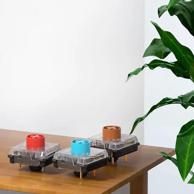 Alt view image 3 of 5 - Kailh Choc Low Profile V2 Switch for Mechanical Gaming Keyboard, 5-Pin Tactile Switch (Brown, 108pcs)