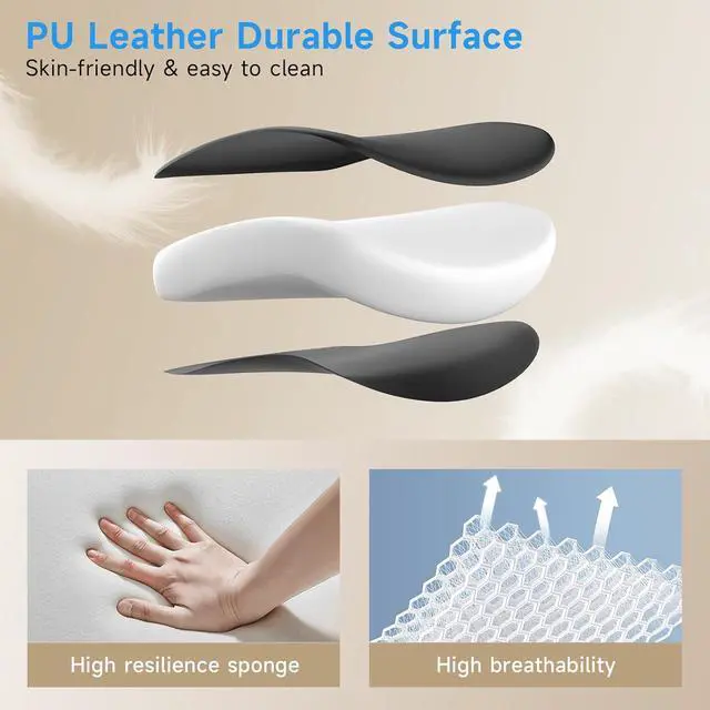 Alt view image 3 of 7 - Office Chair Ergonomic Desk Chair 350lbs Comfy Mesh Computer Chair with Adjustable Lumbar Support Flip-up Armrests, Executive Rolling Swivel Comfy Task Chair for Home Office