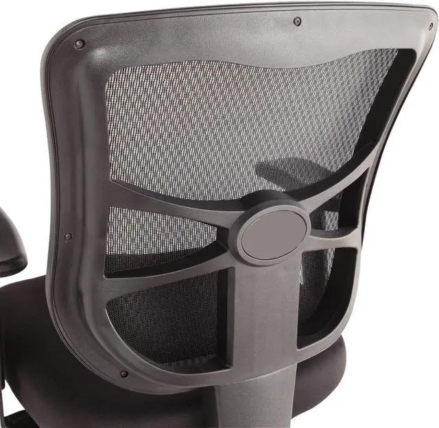 Alt view image 4 of 7 - Alera Elusion Series Mesh Mid-Back Multifunction Chair, Black