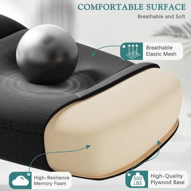 Alt view image 7 of 7 - VECELO High Back Ergonomic Office Chair, Big and Tall Mesh Desk Chair with Wheels, Tilt Function, 3D Armrests & Headrest, Lumbar Support, Swivel Rolling Computer Chair for Task, Home Office, Black