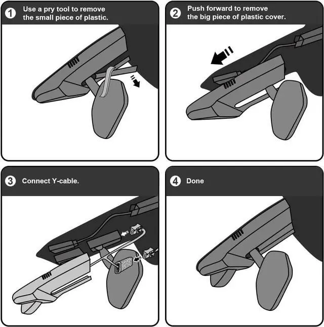 Alt view image 7 of 7 - Fitcamx Dual 4K+Rear 1080P Dash Cam Adapts for Hyundai IONIQ 5 2022-2024 (6 Vents) SE Standard Range SEL Limited, OEM Look, WiFi & APP, 2 Way HD Video, Loop Recording G-Sensor, Easy to Set, 128GB Card