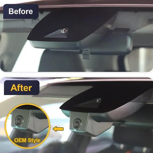 Alt view image 2 of 7 - Fitcamx 4K Dash Cam Suitable for Lexus RX 350 450h 350L F Sport Luxury 2016 2017 2018 2019 2020 2021 2022 (Model B), 2160P Video WiFi, OEM Style, Parking Mode, Loop Recording, Plug&Play, 64GB Card