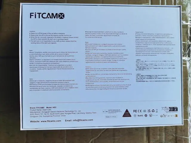 Alt view image 7 of 7 - Fitcamx 4K Dash Cam Suitable for Lexus RX 350 450h 350L F Sport Luxury 2016 2017 2018 2019 2020 2021 2022 (Model B), 2160P Video WiFi, OEM Style, Parking Mode, Loop Recording, Plug&Play, 64GB Card