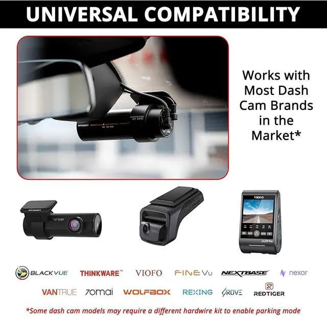 Alt view image 5 of 7 - BlackboxMyCar PowerCell 8 Dash Cam Battery Pack (with Spliced Hardwiring Kit for Thinkware Dash Cams)