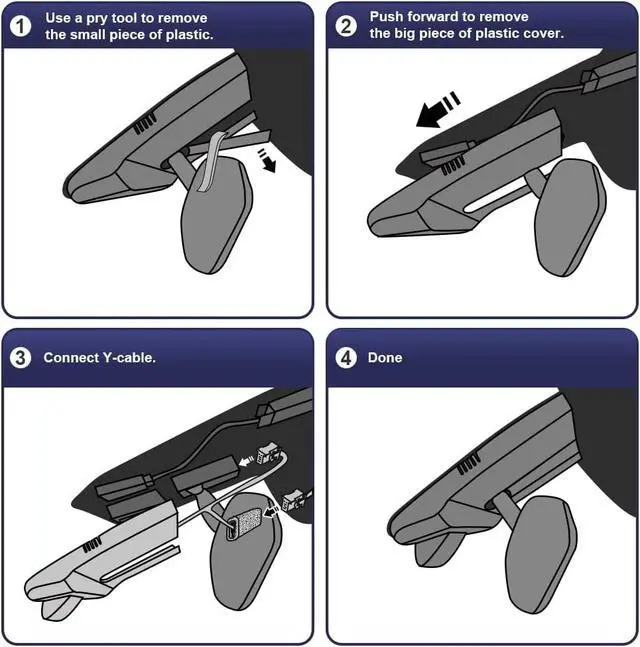 Alt view image 5 of 6 - Fitcamx 4K Dash Cam Compatible with Kia EV6 2022-2025 GT GT-Line Light Long Range Wind, OEM Factory Look, UHD 2160P Video, Loop Recording, Built-in WiFi & APP, G-Sensor, Easy to Install, 64GB Card