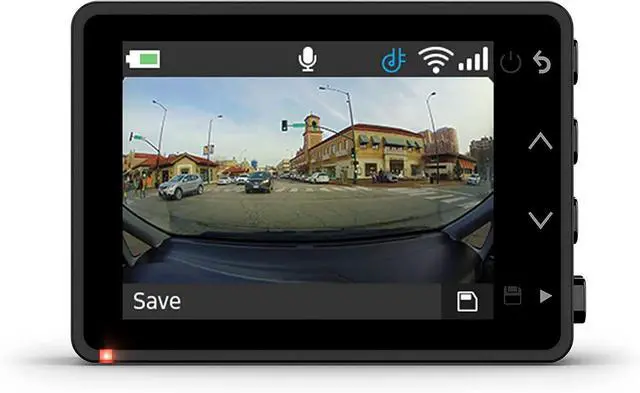Alt view image 3 of 6 - Garmin Dash Cam 67W, 1440p, 180-degree FOV, Remotely Monitor Your Vehicle and Signature Series Cloth