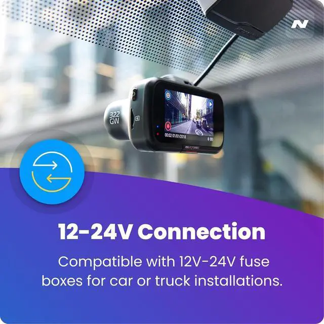 Alt view image 4 of 6 - Nextbase Series 2 Dash Cam Hardwire Kit- for Nextbase Dashcams 122, 222, 322GW, 422GW, 522GW, 622GW in Car Hard Wiring Kit Dash Cam Mini/Micro USB adpaters