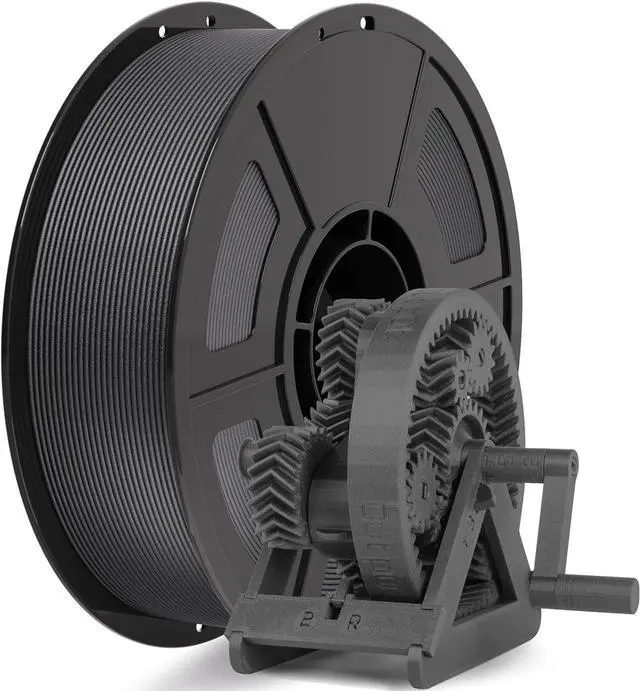 Main image of IEMAI Carbon Fiber PETG Filament 1.75mm Matte Black 1kg, Reinforced PETG CF 3D Printer Filament, High Strength, Rigidity & Heat Resistance for Industrial & Functional Projects