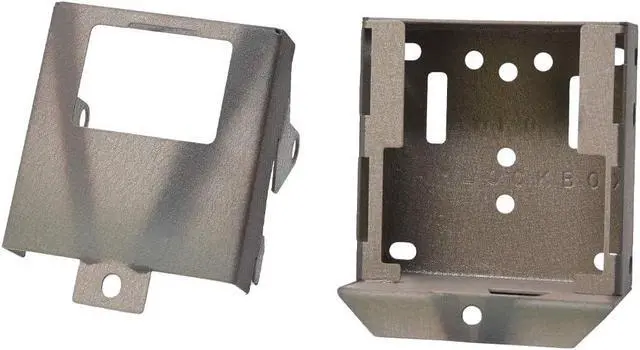 Alt view image 5 of 6 - Theft-Deterrent Powder-Coated Steel Security Box Compatible with Browning Pro XD Trail Cameras (700)