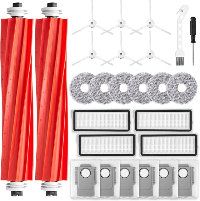 Main image of 26 Pack Accessories for Roborock Qrevo S/Qrevo Pro/Qrevo Plus Vacuum Robot