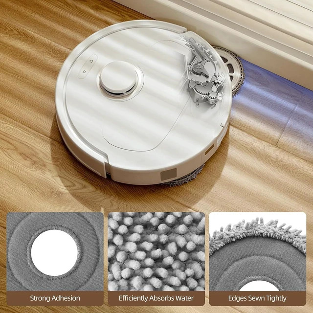 Alt view image 4 of 7 - 26 Pack Accessories for Roborock Qrevo S/Qrevo Pro/Qrevo Plus Vacuum Robot
