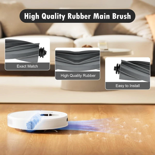 Alt view image 3 of 7 - 20 Pack Replacement Accessories for Dreame D10 Plus Gen 2 Robot Vacuum