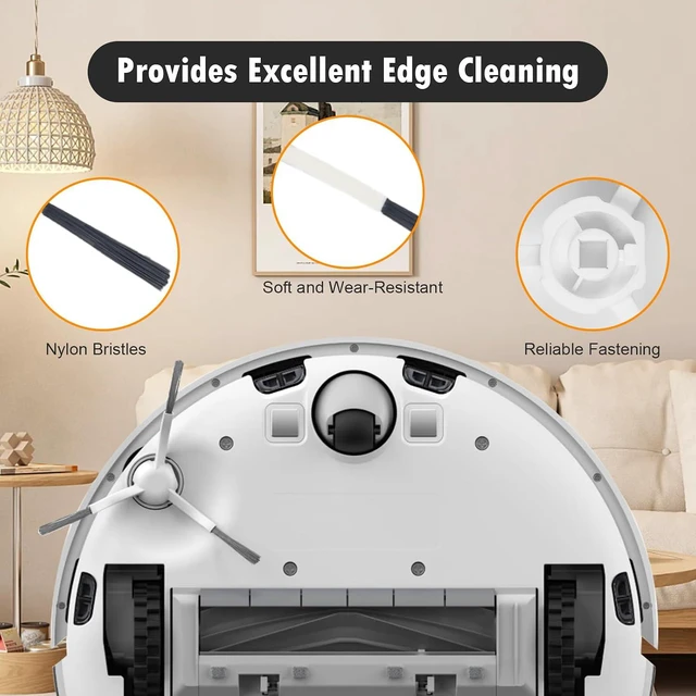 Alt view image 4 of 7 - 20 Pack Replacement Accessories for Dreame D10 Plus Gen 2 Robot Vacuum