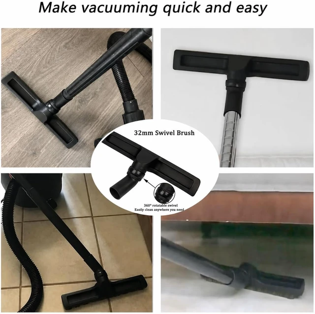 Alt view image 6 of 7 - GIB 13Pcs Vacuum Attachments for Shop Vac Accessories w/Brushes Wands