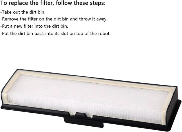 Alt view image 4 of 7 - I-clean 12 PCS Replacement Neato Botvac Filter for D7 D8 D9 D80 D5 D3 D85
