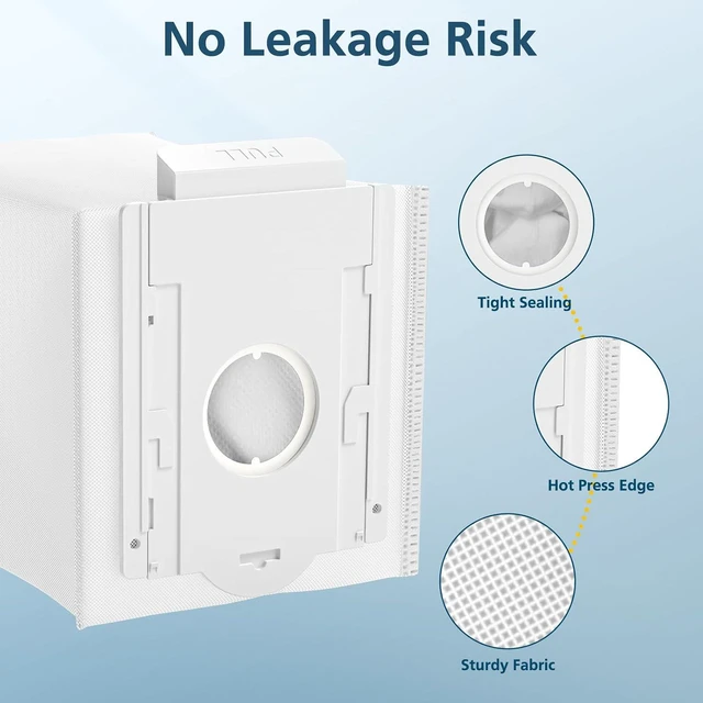 Alt view image 5 of 7 - 12 Pack VCA-ADB90 Dust Bag for Samsung VCA-SAE903/AA & VCA-SAE904/AA