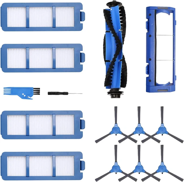 Main image of 14 Pack Replacement Parts Compatible with Eufy RoboVac G35, G35+, G40, G40+, G30+, G30 Hybrid+ Accessory Robotic Vacuum Cleaner Filters, Side Brushes, Rolling Brushes