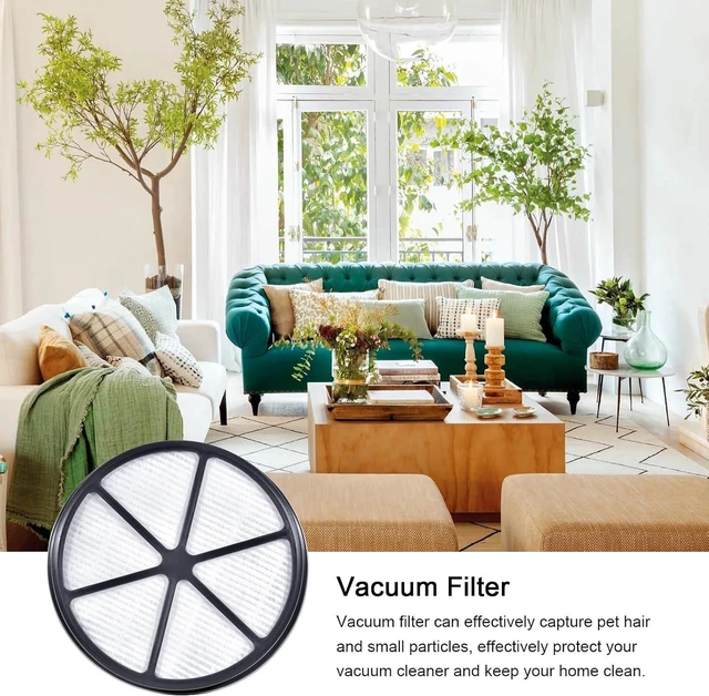 Alt view image 7 of 7 - 4Pcs 440003905 HEPA Filter Replacement Vacuum Cleaner Filter Compatible with Hoover UH72400 UH72401 UH72402 UH72405 UH72406 UH72409