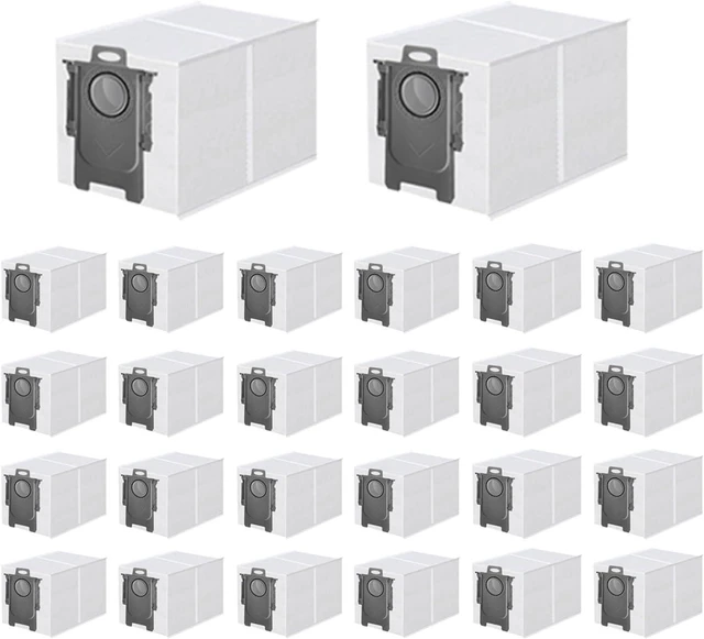 Main image of 26 Pack Dust Bags for Roborock Qrevo S Pro, QV 35A,Qrevo S5V