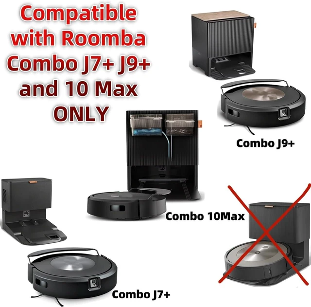 Alt view image 2 of 7 - Replacement Parts For iRobot Roomba Combo10 Max J9 J7 Plus Vacuum Cleaners