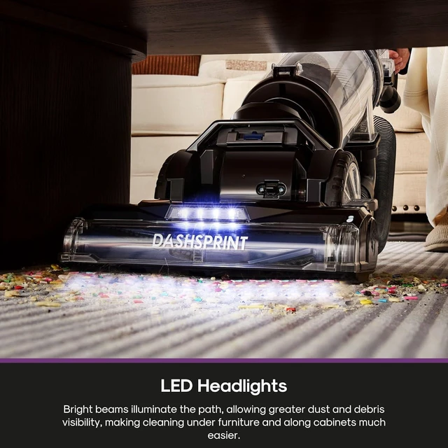 Alt view image 6 of 7 - Eureka Vacuum Cleaners for Home, Dual Cyclone Suction, NEU612BL